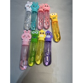Mini Bubble Wand 9 PC. Cartoon Bubble Set For Kids