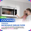 Microwave Filter Replacement 5.12” x 7.64” Fits Frigidaire 5304464105 WB06X10608