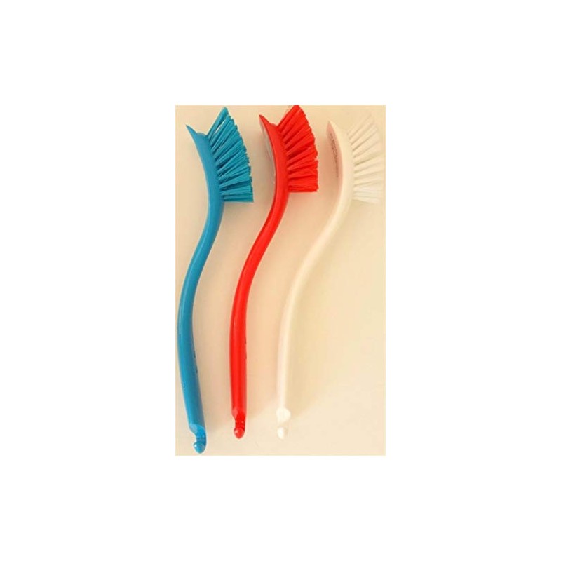 IKEA ANTAGEN Dishwashing Cleaning Brush (Set of 3 - Red,