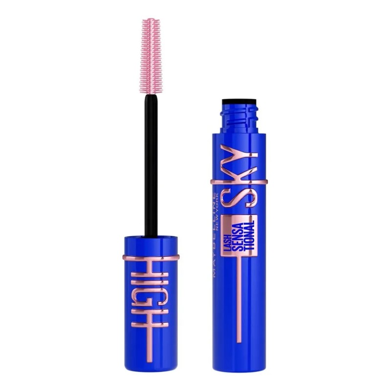 Mascara Para Pestañas Sky High Lavable De Maybelline Blue Mist
