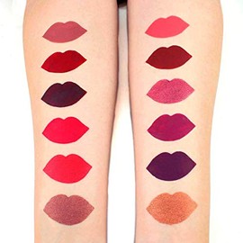 Labial líquido, Lip Gloss Mattatack Mate, GK, GKLM10, Acabado mate y metálico, Larga duración, Secado rápido, No reseca, Alta pigmentación, Color