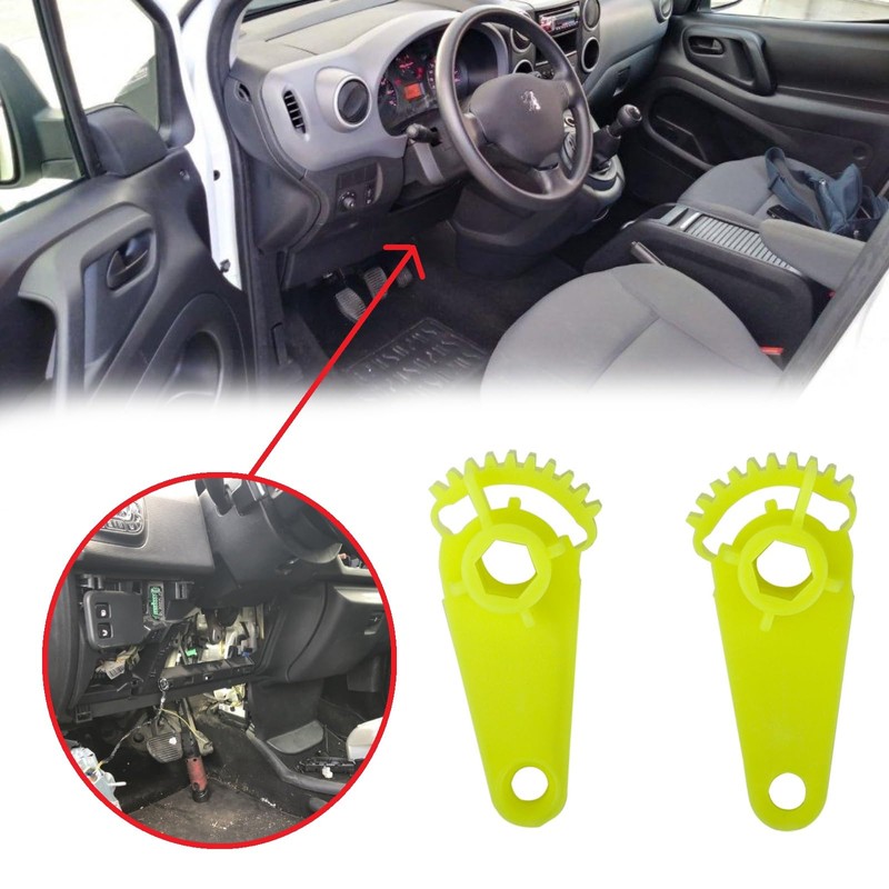 Twowinds - Climate Control Lever Compatible with Peugeot Partner Tepee,