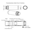 F3.5 Guide Scope ED Optical Glass 1.25 Inch Interface Finder