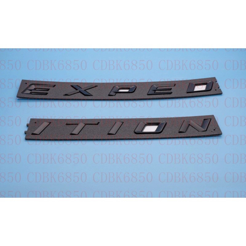 EMBLEM Fits OEM 2018-21 Expedition Max Limited Matte BLACK Stealth