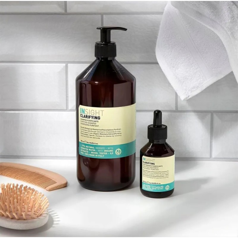 Insight Clarifying Shampoo 400m & Tratamiento 100m Anticaspa