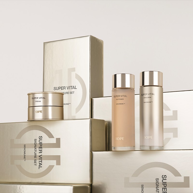 IOPE [아이오페][중용량] 슈퍼바이탈 3종 세트 [IOPE][Medium Size] Super Vital 3-Piece