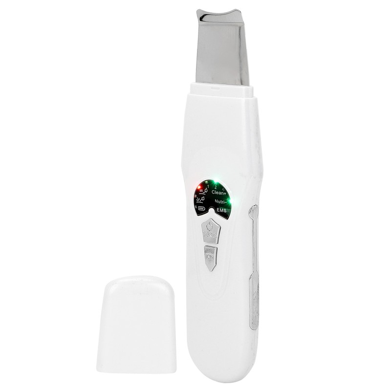 Facial Skin Scraper Ultrasonic Skin Scrubber Spatula 2 Gears Vibration