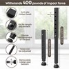 WooFog（Short） Window Security Bar Adjustable, Window Bars Security Inside, Window