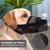 Nylon Dog Muzzle for Small Medium Large Dogs, Air Mesh