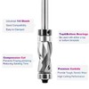SpeTool 1/4 Inch Shank Flush Trim Router Bit, Up &