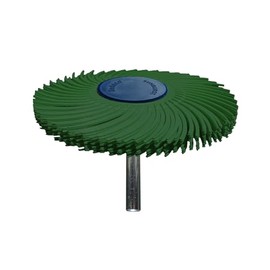 Sunburst 3" TC 6-Ply Dark Green 50 Grit Size (A/O) 1/4" 1/Unit