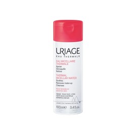 Uriage Agua Micelar termal pieles Sensibles 100 ml – limpieza suave para piel sensible – desmaquilla, calma e hidrata con agua termal y extracto de chabacano