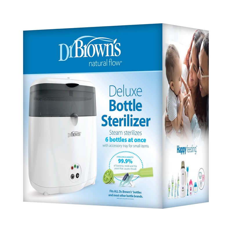 Dr. Brown’s Deluxe Electric Sterilizer for Baby Bottles and Other