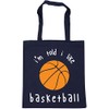 Hippowarehouse I'm Told I Like Basketball Tote Shopping Gym Beach