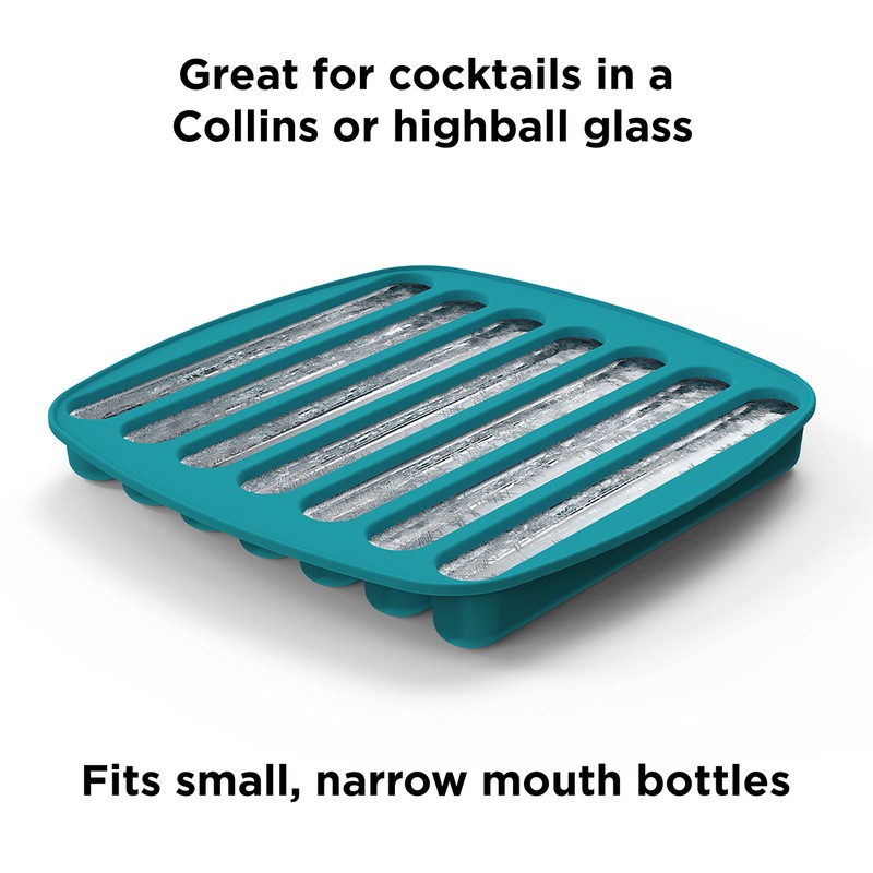 Houdini Silicone Collins Ice Tray with Easy to Remove Ice