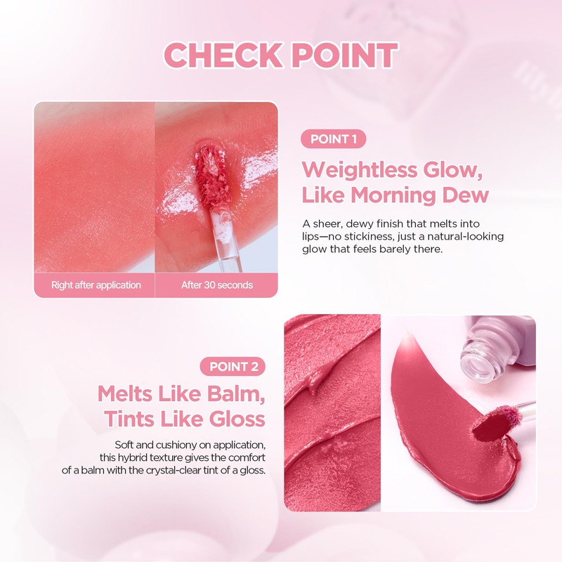 lilybyred Balming Dewy Tint Korean Tint (#01 Lowkey PeacH)
