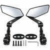 Adjustable Bicycle Rearview Mirror for Handlebar Mounting – Wide-Angle Rear
