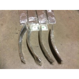 US MILITARY 8 cork gasket pads 12 x 2 3/4 x 1/4 thick hobby model cushining padding hard