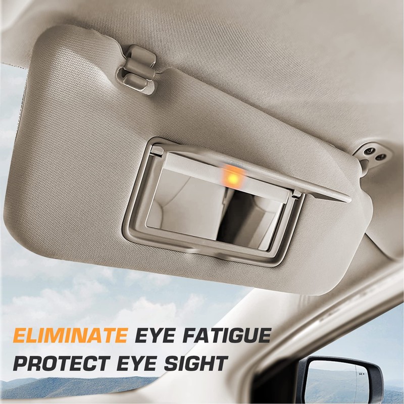 TadaMark Left Driver & Right Passenger Side Sun Visor Fit