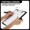 Clipboard A5 with Lid, Clipboard Folder with Writing Pad, Document