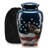 Handcrafted Urn for Human Ashes, Large Decorative Cremation Urns, Memorial