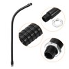 PATIKIL 14 Inch Microphone Gooseneck M10 Flexible Arm Extension Black