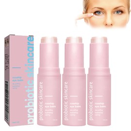 Dyceittdia 3pcs Eye Cream Pen, Rosehip Eye Cream Pen, Eye Brightener Pen, Reduces Swelling and Wrinkles, Tightens the Eye Area, 3 Pieces x 3 g, Eye Cream1