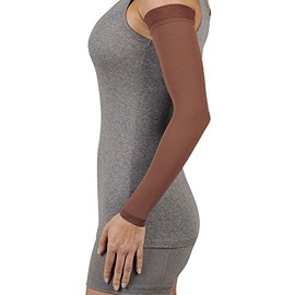 Juzo Soft 2001CG Armsleeve 20-30mmHg w/Silicone Top Band Model: 2001MXCG - MAX, Size: V - X-Large, Length: R-Regular, Color: Chestnut 23