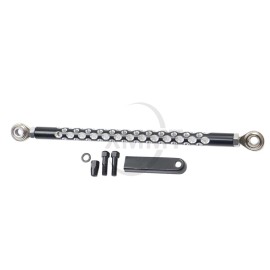 Unbranded Black Cut Gear Shift Linkage Rod Shifter For Harley Touring Electra Street Glide