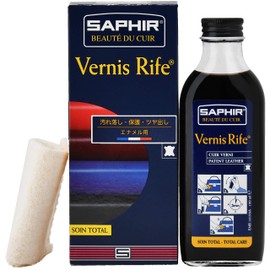 Saphir Vernis Rife - Care for Patent Leather- Black - 3.3 Fl/oz