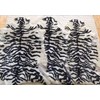 yingda1992 Area Rug Chic Style White Tiger Leopard Printed Australia