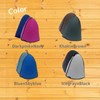 SAUNOI SABOU Sauna Hat, Lightweight, Washable, (Dark Pink x Navy)