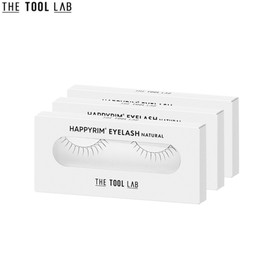 THE TOOL LAB Eyelash Natural 3pairs [THE TOOL LAB x HAPPYRIM], Type 1#$%Type 2#$%Type 3:Volume 11.5N (11mm)-Pure 07.3N (7mm)-Pure 07.3N (7mm)
