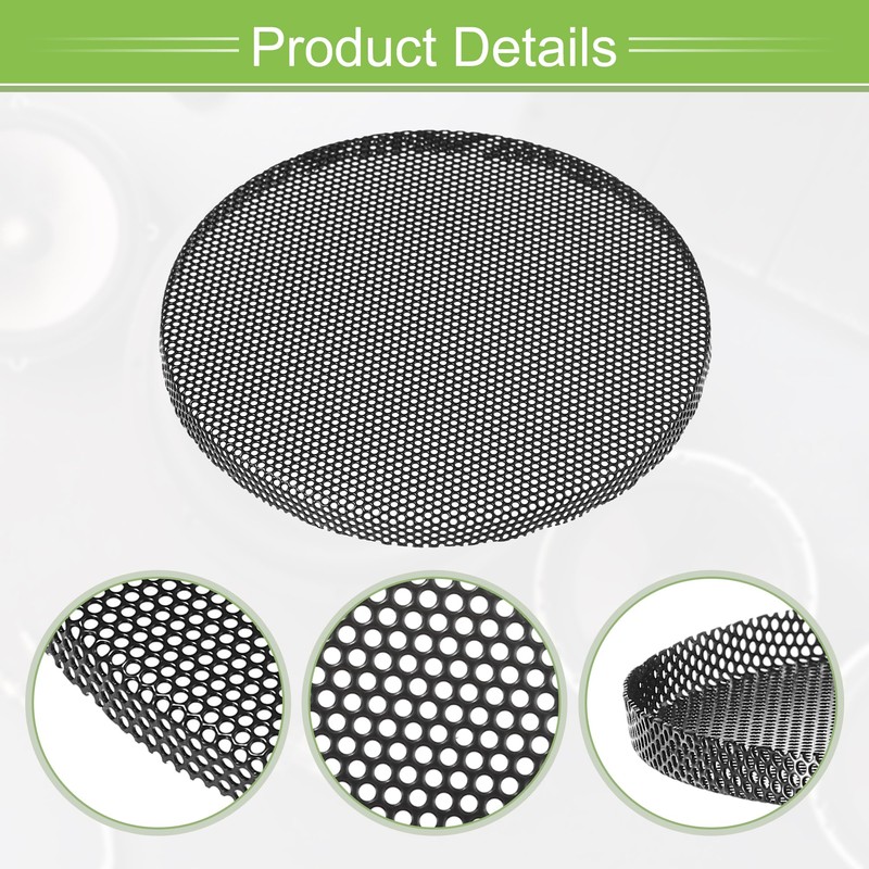 ACROPIX Universal 3.5 Inch Speaker Grills Mesh for Audio Subwoofer
