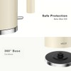 ASCOT Electric Kettle, 1.5L Stainless Steel Interior, Plastic-Free, 1500W Fast
