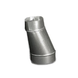 Lukjan OB7207 7" Oval-To-Round Boot Straight  PVC  NPT Connection