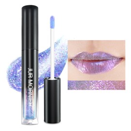 JUR MORNIER Chameleon Lip Gloss Magic Color Changing Moisturizing Lip Oil Multichrome Sparkly Metallic Color Intense with Highly Pigment Liquid Lipstick (05, 3.5ml)