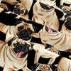 Timeless Treasures Pugs Multi, Fabric by the Yard