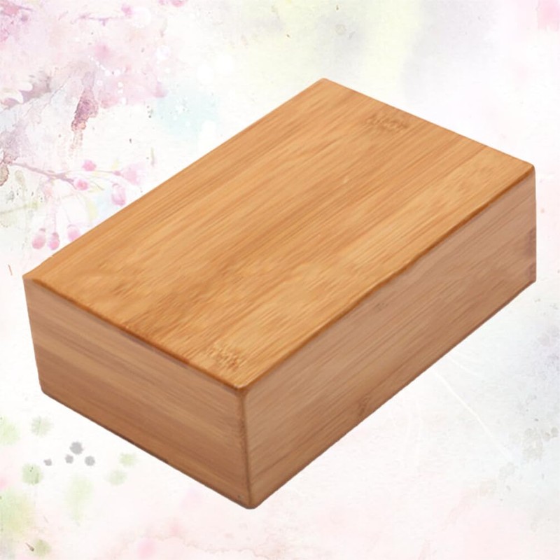 Balacoo Bamboo Block for Yoga: Yoga Training Brick, Bamboo Handstand