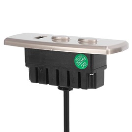 2 Button 5 Pin Hand Controller, Remote Hand Control Handset with USB, Lift Chair or Power Recliner Hand Control, Power Recliner Replacement Parts for Home Use, Easy to Install