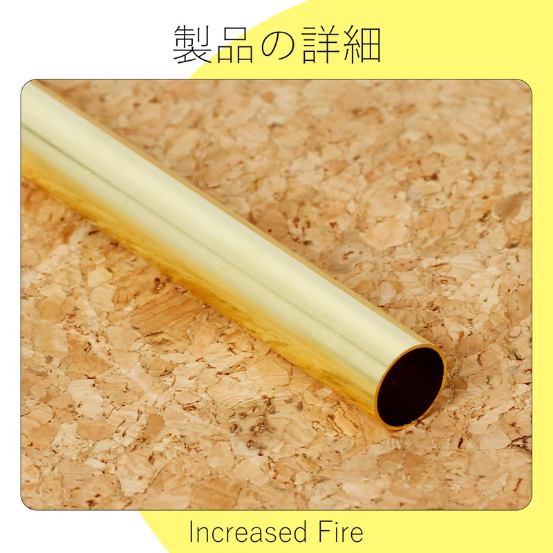 Increased Fire Brass Pipe Outer Diameter 0.5mm Inner Diameter 11mm