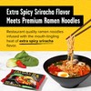 CHOI Sriracha Ramen Noodle Soup, Extra Spicy - Pouch, 4.23