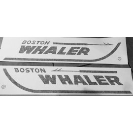 Boston Whaler ORIGINAL Black OEM vinyl decal 28”