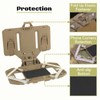 Molle Tactical Vest Phone Holder Foldable Navigation Board Plate Carrier