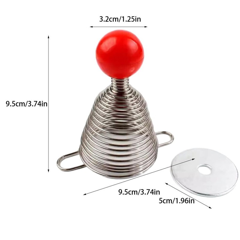 Spring Nutcracker for Walnuts Strong Cracking Power No Sharp Angle
