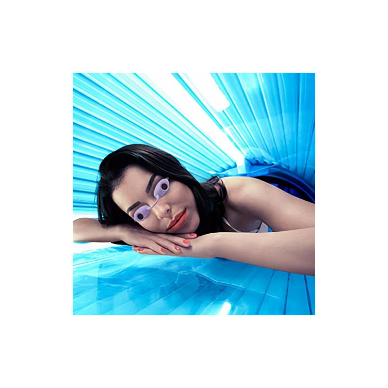 Super Sunnies Evo Flex Flexible Tanning Bed Goggles Eye Protection