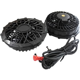 Air Conditioning Fan, Compatible Work Clothes Fan, 12 V, Fan, Brushless Motor, Ultra Large Airflow, 9 Blades, Cleanable, Work Clothes Fan, Vest, Short Sleeve, Long Sleeve, Universal, Compatible with