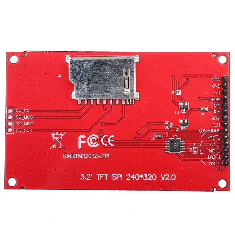 3.2 inch 240*320 TFT LCD Display Module with Memory Card