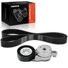 A-Premium Engine Serpentine Belt Drive Kit with Tensioner Compatible with
