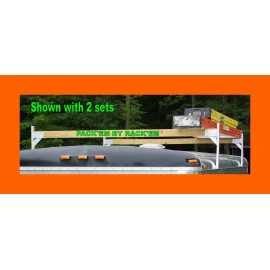 Pack'em Aluminum Ladder Roof Rack Will Fit Most Enclosed Trailer - 1 section - PK-28B